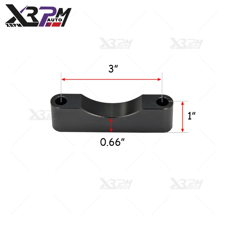 CB 21" 23" 26" Front Wrap Fender Spacers Mount Kit