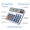 OSALO Calculator Extra Large Display Accounting Big Button 12 Digits