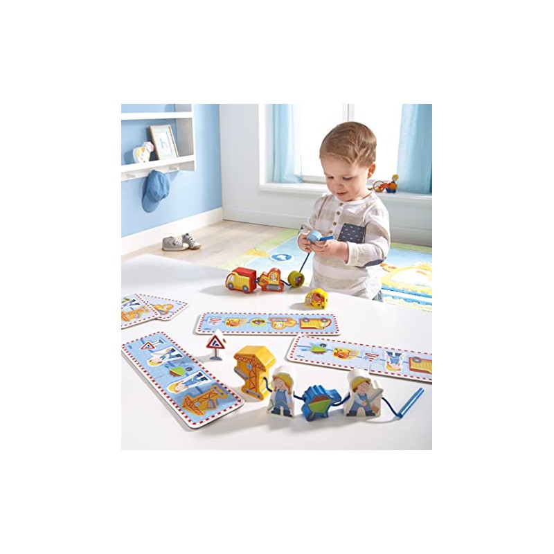 HABA 302155 Fädelspiel Baustelle