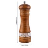 Wooden Salt and Pepper Shakers,Wood Salt and Pepper Grinder Set