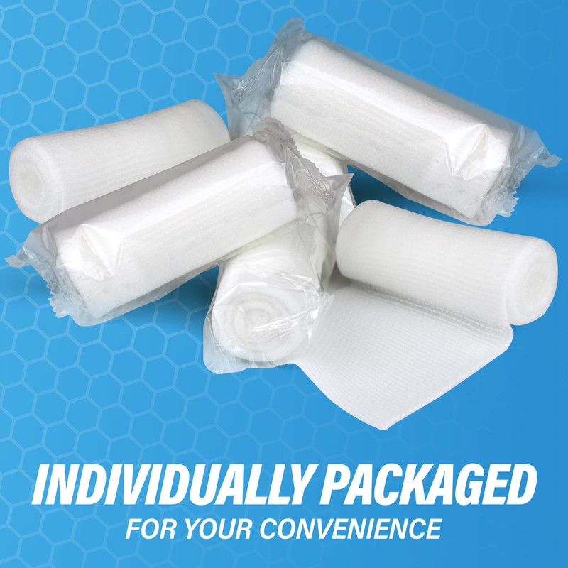 Gauze Rolls –36 Rolls- Premium First Aid Supplies for Safe