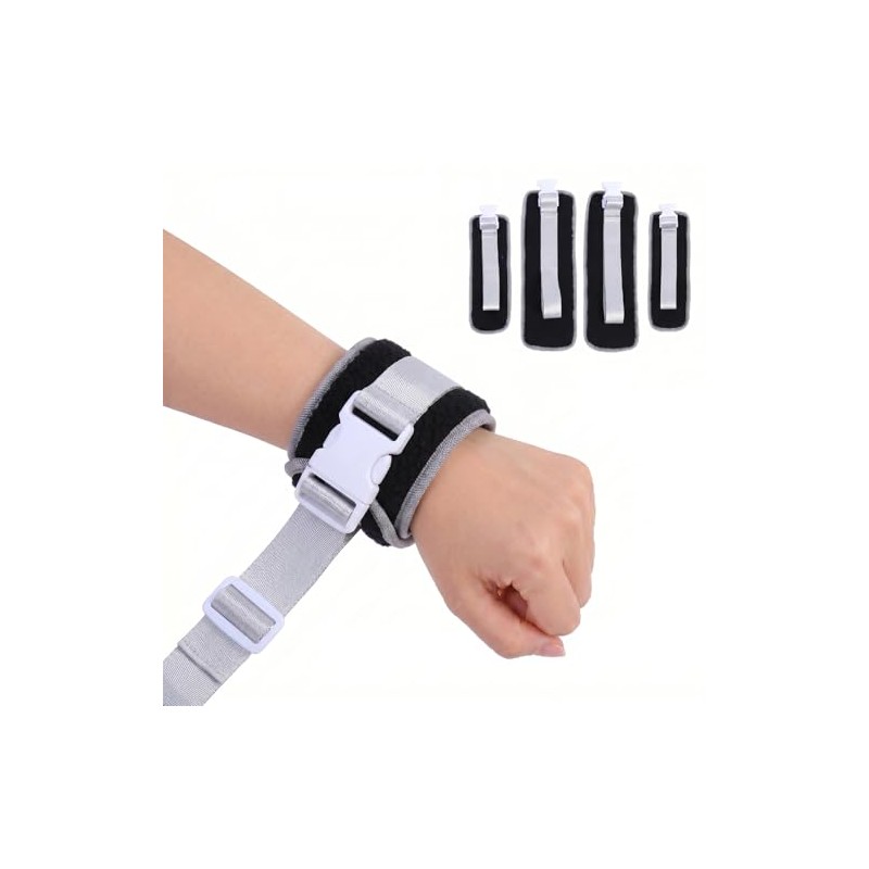 lefeke Patient Medical Restraints Strap with Quick Release Buckles, Bed