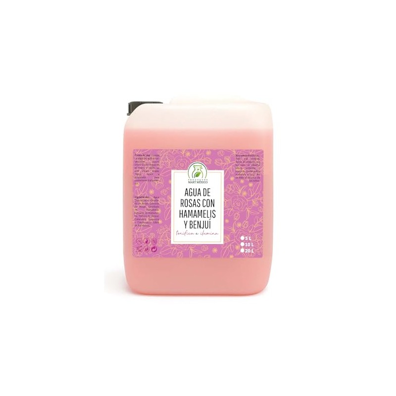 Agua De Rosas Con Hamamelis Y Benjuí Tónico Facial Productos