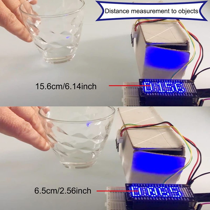 Youmile 2 PCS Ranging Sensor VL6180 VL6180X, Optical Distance Measuring