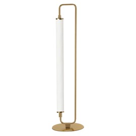 Dainolite Freya 1 Light LED Table Lamp Aged Brass