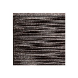 FASÄDE Ripple Decorative Vinyl Backsplash Panel in Smoked Pewter (6X6 Inch Sample)