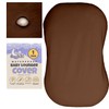 100% Waterproof Baby Lounger Cover - 2-Ply Organic Cotton Slipcovers