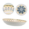 Mikinona Ceramic Pie Dish Oven Safe Platter Charcuterie Plate Round