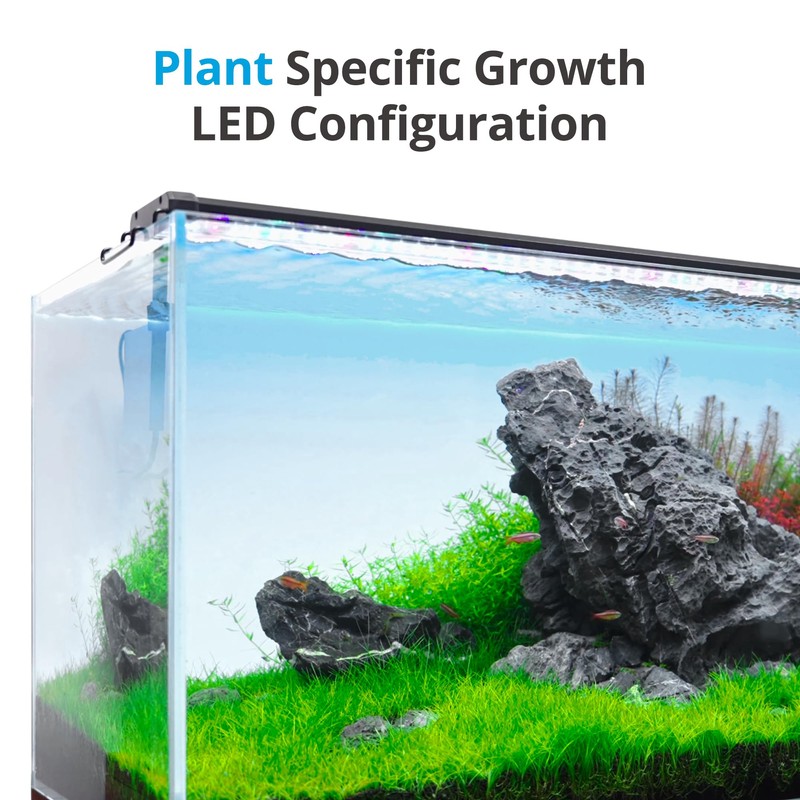NICREW ClassicLED Plus LED Aquarium Light with Timer, 27 Watts,