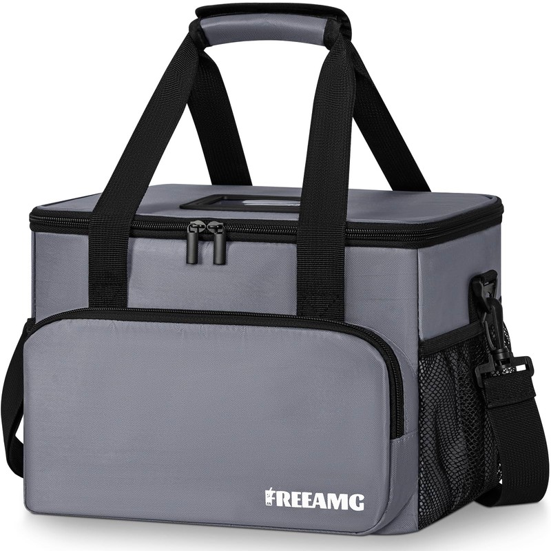 FREEAMG Reusable 6 Cups Drink Carrier, Portable Insulated Drink Caddy
