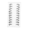 Baluue Long Lightweight Bulk Eyelash Strips 10 Pairs False Eyelashes