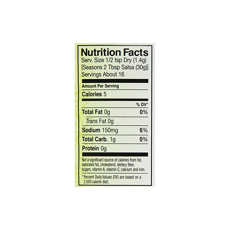 Mrs. Wages Medium Classic Salsa Seasoning Mix | Easy-To-Use |