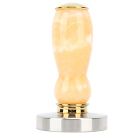 58mm Coffee Tamper Stainless Steel Ergonomic Coffee Pressing Tamper for Home Coffee Shop Gold