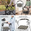 LedBack Rollator Walker Accessories 3 Pack Daisy Rollator Walker Seat