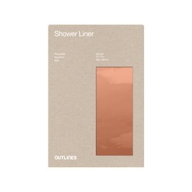 OUTLINES The Shower Liner (Terracotta, Tub (71"x71"))