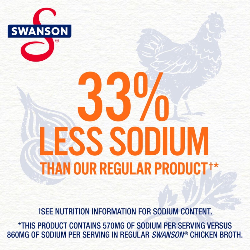 SWANSON S Natural Goodness Chicken Broth, 48 oz Carton