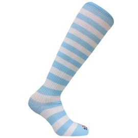 Caresox Baby Shower Maternity and Vein Support Graduated Compression Recovery Socks, Sky Blue, Medium - CSN7011
