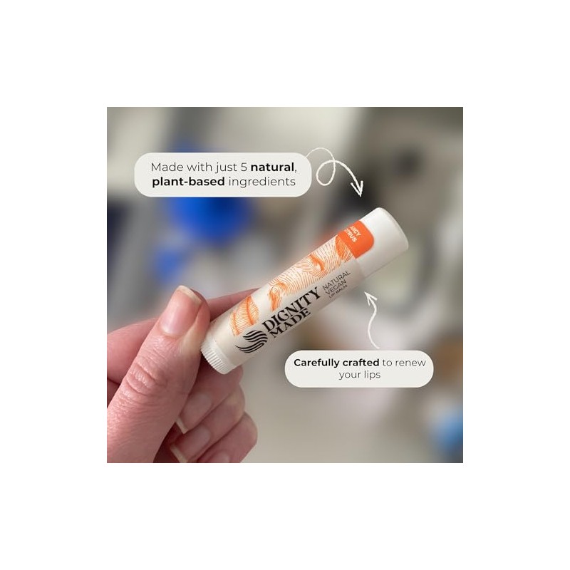 Bálsamo Labial Sin Fragancia Unscented Lip Balm Set with Coconut