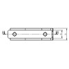 mb-m® 900226 Hinge Complete for Aluminium Board Profile Trailer Car