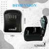 Kingsley QCH-807 Key Storage Box, Wall Mounted, Resettable Code, Water