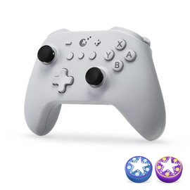 AKNES GuliKit KK3 Controller, TMR Joysticks and Hall Triggers, KingKong 3 Controller for PC Windows/Switch/Steam Deck/Android/iOS/MacOS/D input, Adjustable Rotor Motors, Turbo, Six-Axis Gyro - NS37