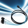 Mini SAS HD 12GB SFF‑8643 to 4 SATA LSI Adapter
