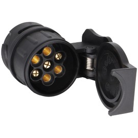 AUTOXBERT 13 Pin to 7 Pin Towing Adapter, 12V Trailer Socket Adaptor Wiring Converter for Trailer Caravan Truck RV