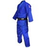 FUJI Double Weave Judo GI Thick Collar Cotton-Blend Judo Uniform,