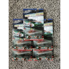 Hot Wheels Silver Series 7-Eleven Toyota Supra  7/11 Exclusive lot of 5