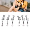 6PCS Guitar Locking Tuners Triangular Head String Tuning Key Pegs