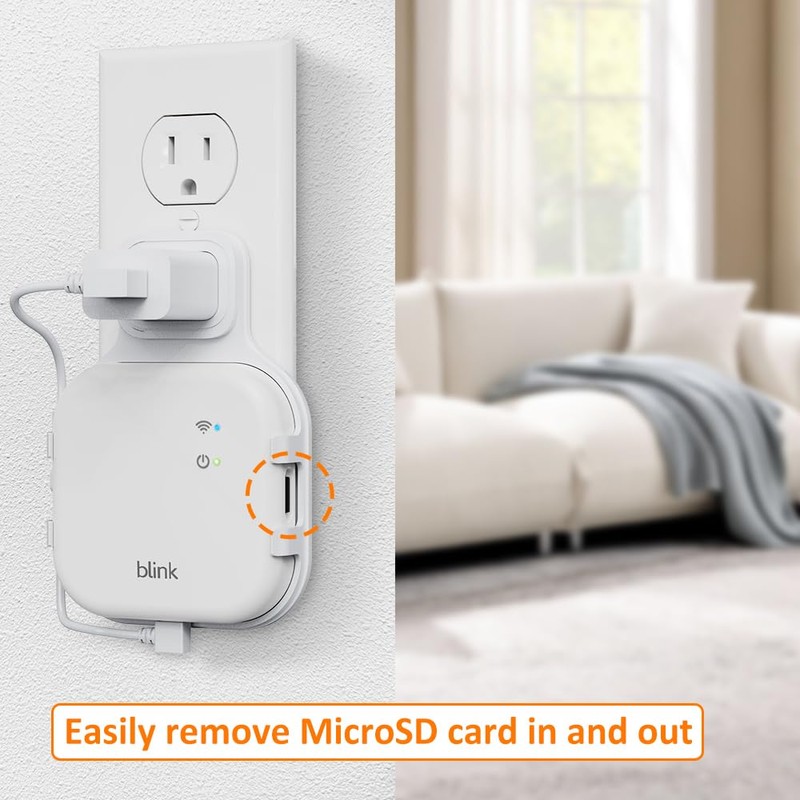 All-New Outlet Mount Compatible with Blink Sync Module XR |