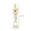 COHEALI Elegant Jewelry Decoration Buckles 12pcs Extension Chains for DIY