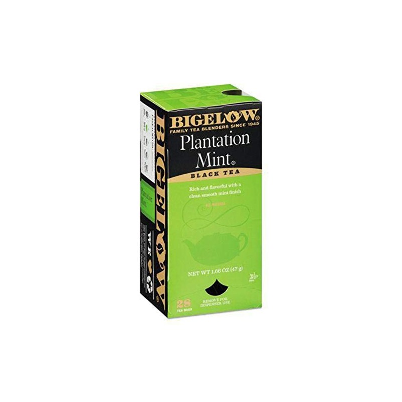 Bigelow Perfectly Mint Black Tea, 28/Box