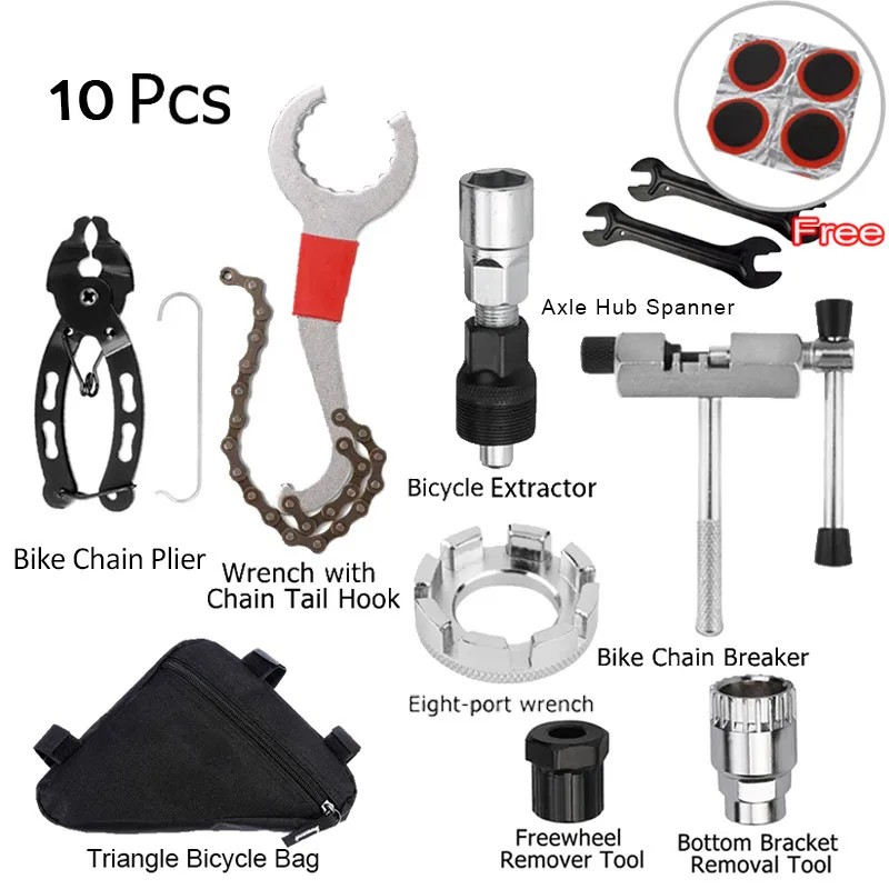 Bicycle Repair Tool Kit for MTB & Road Bikes –