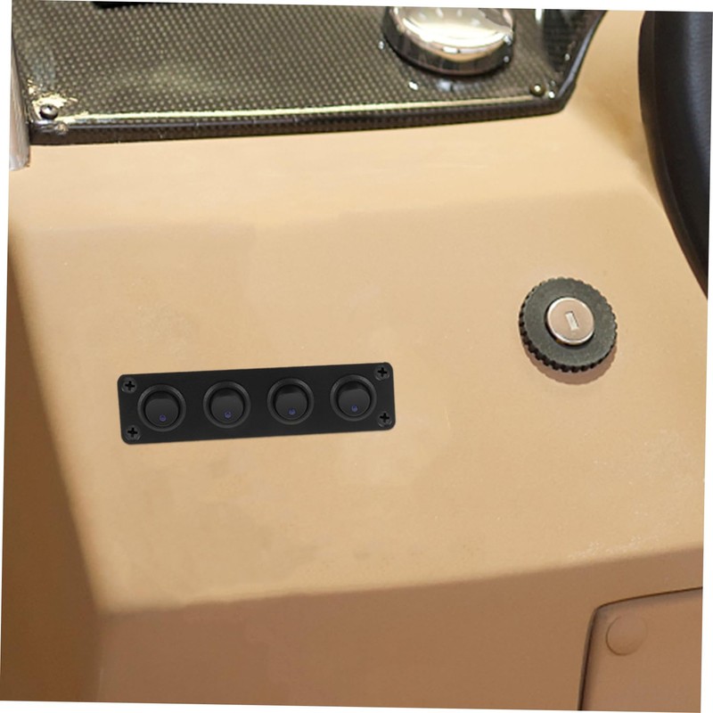 FUNOMOCYA Gangs Rocker Switch Panel Cat Panel for Boat Automotive