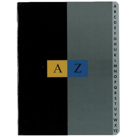 Conqueror Index Notebook - Random Colour 17X22 Petits carreaux Aléatoires
