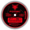 FOXBC 7-1/4 inch Circular Saw Blade Metal and Stainless Steel