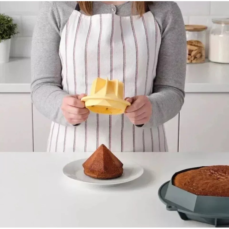 IKEA 4 x IKEA Tartbak Baking Mold Diamond Shaped Silicone