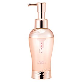 Ceratis Sakura Dreamy Moist Hair & Body Oil (Hair Oil/Multi Beauty Oil) 3.4 fl oz (100 ml)