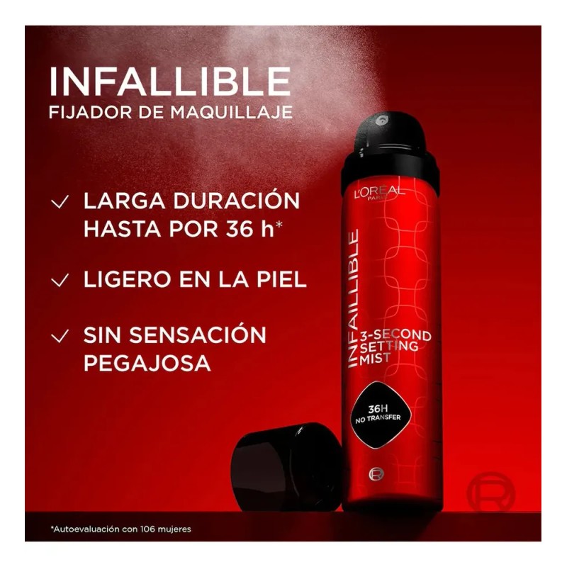 Fijador de maquillaje 24h Infallible de L'Oréal Paris