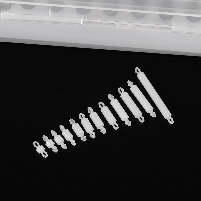 PATIKIL 100PCS PCB Board Isolation Column, Nylon Reverse Locking Circuit
