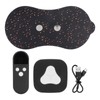 LED Massage Paste Pad USB Electric Pulse Massager with Remote
