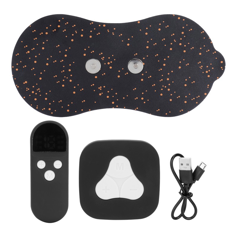 LED Massage Paste Pad USB Electric Pulse Massager with Remote