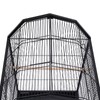 Parakeet Bird Cage with Stand Metal Pet Bird Flight Cages