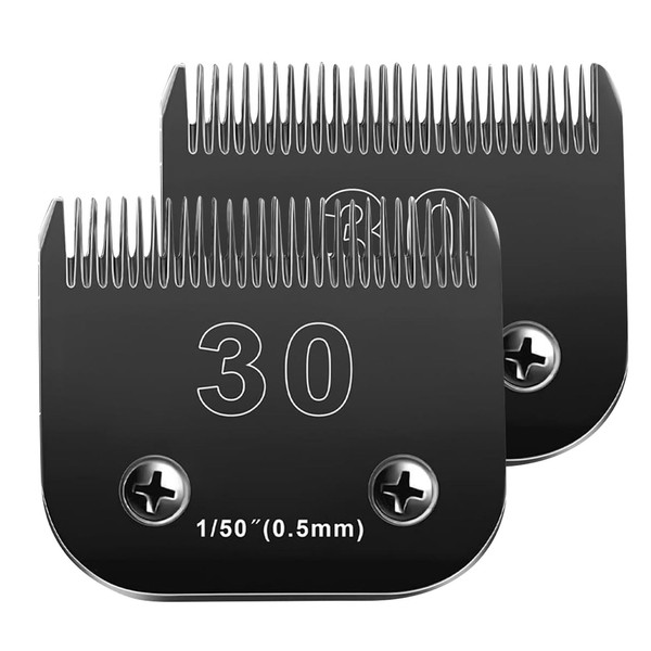 2PCS 30 Blades Dog Grooming Blades Compatible with Andis Dog