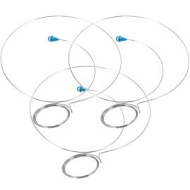 SEWACC 3pcs Magnifier Loupe Holder Wire Magnifier Holder Lens Wire Clip Head Band Wire Loupe Lens Headband Watchmakers Jewellers Eyeglass Holder for Watch Repair Accessories