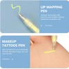 COLLBATH Lápiz De Cejas De 3 Piezas Herramienta De Posicionamiento