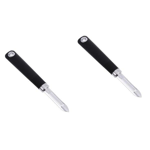 PRETYZOOM 2pcs Non Swivel Peeler Fruit Slicer Tools Kitchen Gadgets