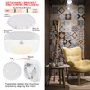 HONGUT Battery Operated LED Ceiling Light, Cordless Ceiling Light with