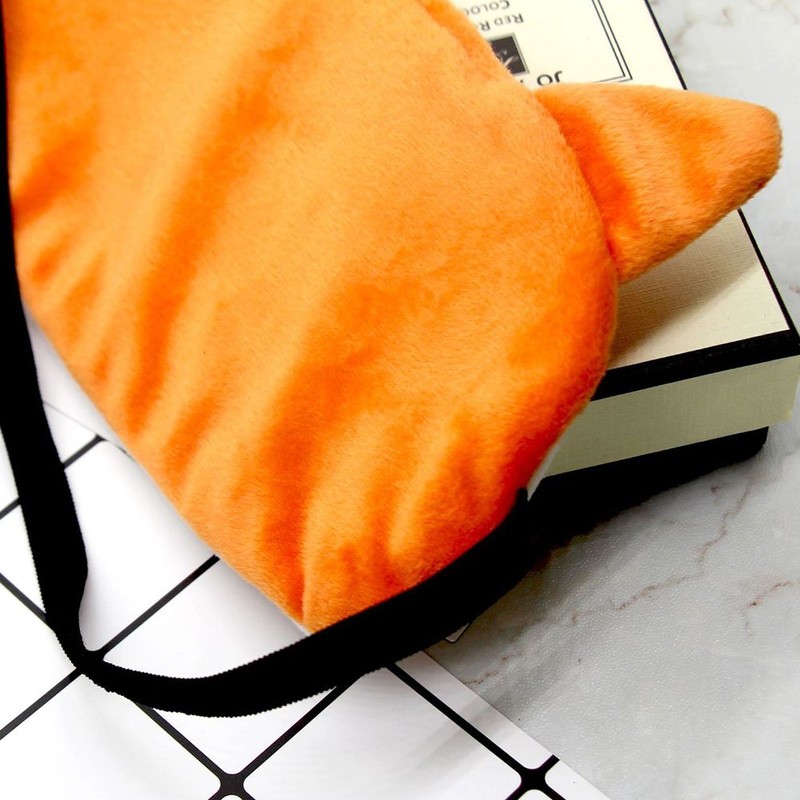 HXINFU Lovely Rabbit Eye Mask For Sleeping Women Travel Eye